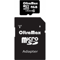 Micro SD 4Gb OltraMax с адаптером SD