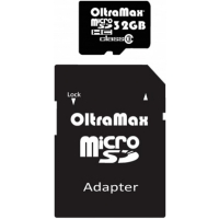 Micro SD 32Gb OltraMax с адаптером SD Class 10