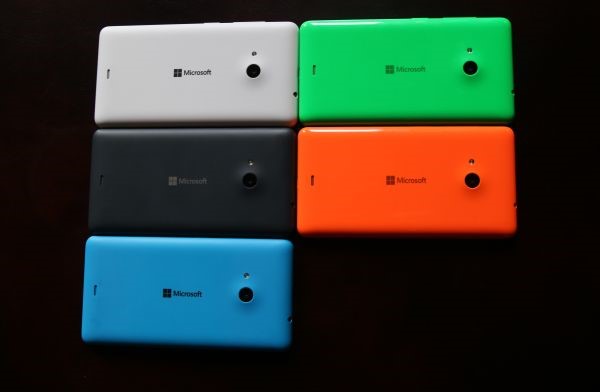 Цвета корпусов Lumia 535
