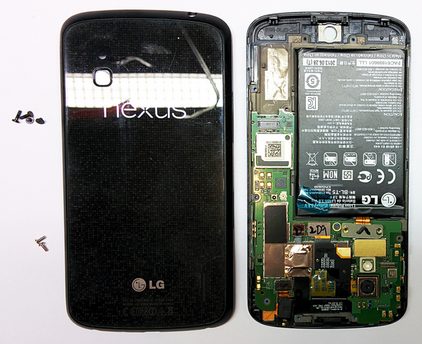 Замена разъёма microUSB в LG Nexus 4