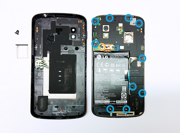 Замена разъёма microUSB в LG Nexus 4