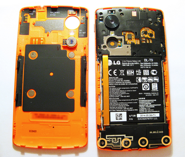 Восстановление Nexus 5 после попадания влаги