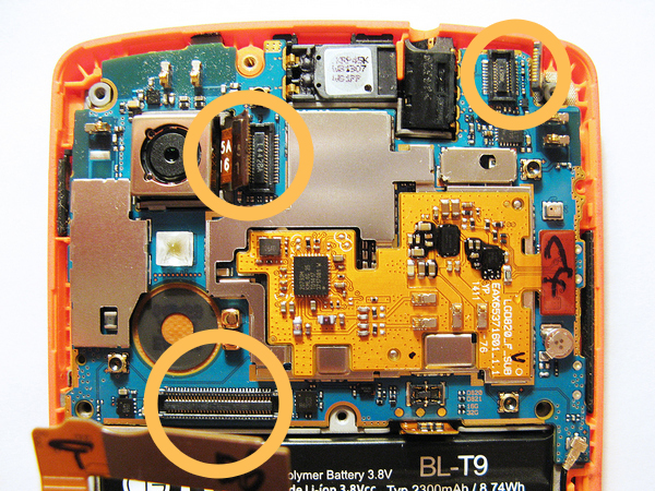 Восстановление Nexus 5 после попадания влаги