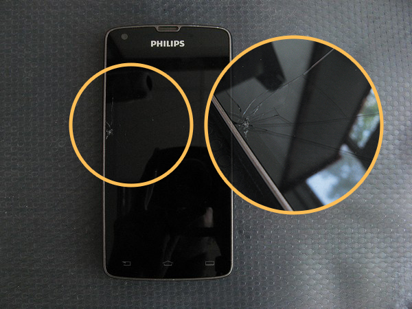 Разбор Philips Xenium W8510 и замена дисплейного модуля
