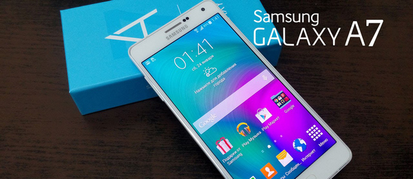 Упаковка Galaxy A7