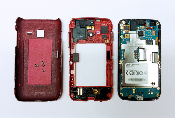 Замена flash-памяти в Samsung GT-S5380D Wave Y La Fleur