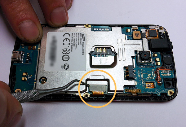 Замена flash-памяти в Samsung GT-S5380D Wave Y La Fleur