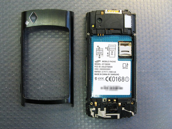Разбор Samsung Wave GT-S8500