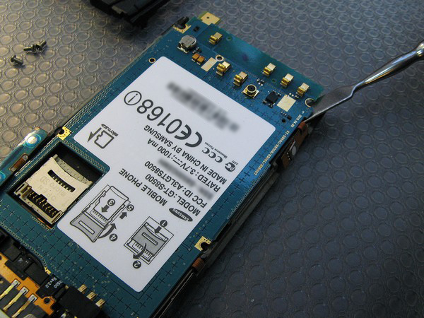 Разбор Samsung Wave GT-S8500
