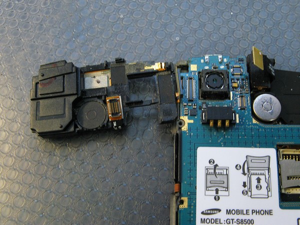 Разбор Samsung Wave GT-S8500