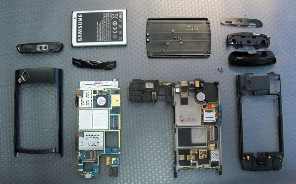 Разбор Samsung Wave GT-S8500