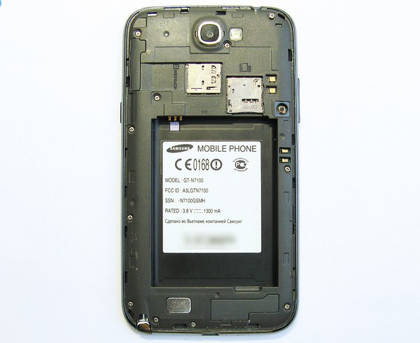 Замена тачскрина в Samsung Galaxy Note 2 N7100
