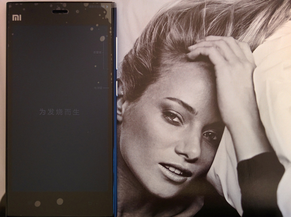 Дизайн Xiaomi Mi3