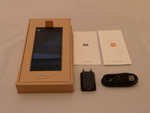 Комплект поставки Xiaomi Mi3